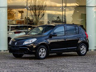 2013 Renault Sandero I, чёрный, 595000 рублей, вид 1