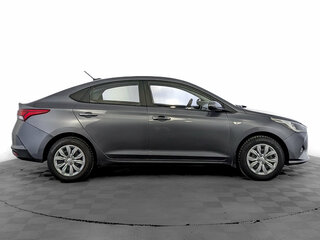 2021 Hyundai Solaris II Рестайлинг, серый, 1339000 рублей, вид 4