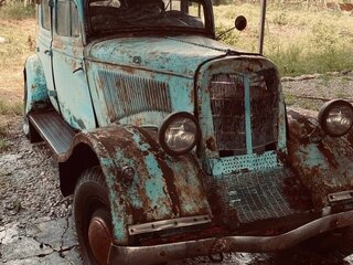 1937 ГАЗ М1, голубой, 650000 рублей, вид 3