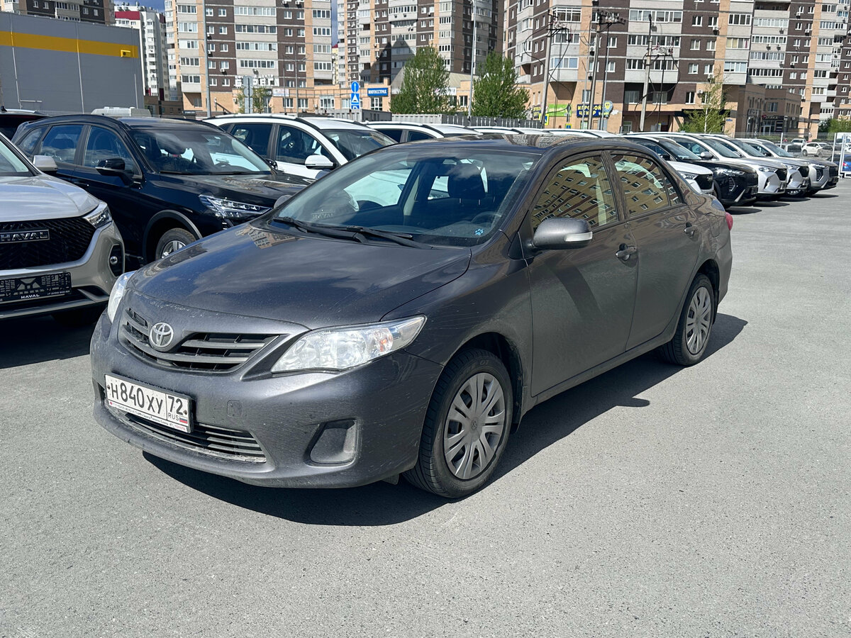 Toyota Corolla X (E140, E150) Рестайлинг