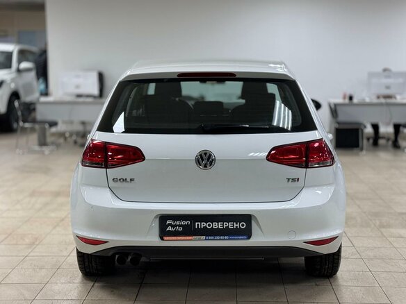 2013 Volkswagen Golf VII, белый, 849000 рублей - вид 4
