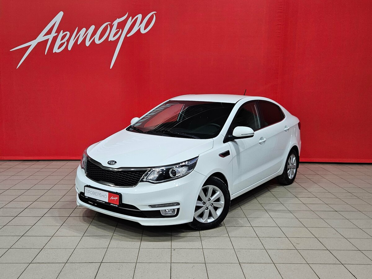 Kia Rio III Рестайлинг