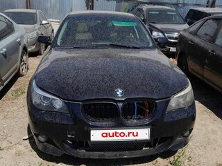 2009 BMW 5 серии 535xi V (E60/E61) Рестайлинг, чёрный, 780000 рублей, вид 1