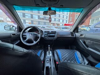 2001 Honda Civic VII, серебристый, 170000 рублей, вид 5