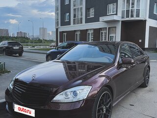 2010 Mercedes-Benz S-Класс 500 Long V (W221) Рестайлинг, красный, 1850000 рублей, вид 1