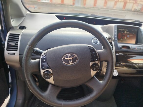 2007 Toyota Prius II Рестайлинг (XW20), голубой, 790000 рублей - вид 6