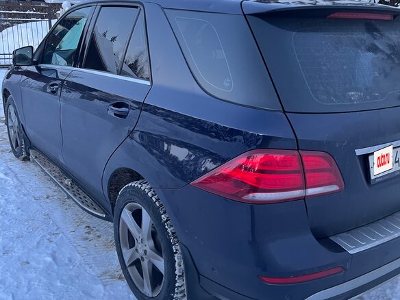 2015 Mercedes-Benz GLE 350 d I (W166), синий, 3750000 рублей - вид 4