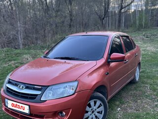 2014 Lada (ВАЗ) Granta I, оранжевый, 280000 рублей, вид 1