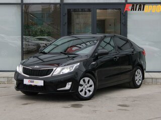 2014 Kia Rio 4-speed III, чёрный, 940000 рублей, вид 1