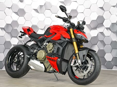 2024 Ducati Streetfighter V4, красный, 2727000 рублей, вид 1