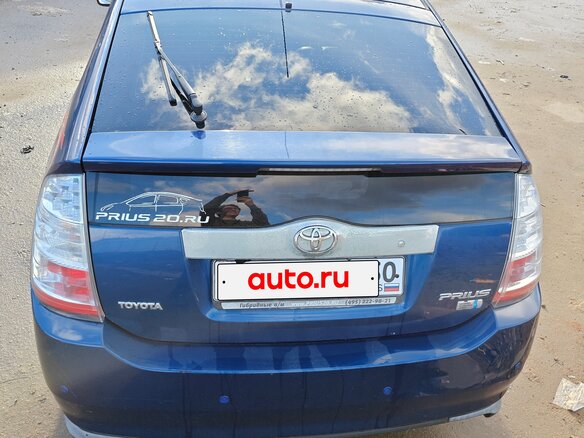 2008 Toyota Prius II Рестайлинг (XW20), синий, 680000 рублей - вид 7