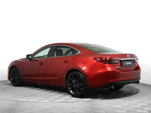 2016 Mazda 6 III (GJ) Рестайлинг, красный, 1900000 рублей - вид 6