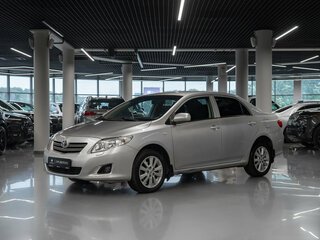 2007 Toyota Corolla X (E140, E150), серебристый, 540000 рублей, вид 1