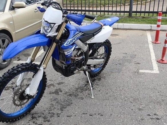 2019 Yamaha WR450F, синий, 760000 рублей - вид 4