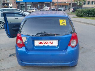 2009 Chevrolet Aveo I Рестайлинг, синий, 150000 рублей, вид 4