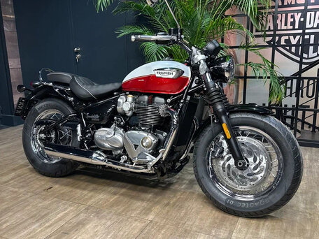 2024 Triumph Bonneville Speedmaster, белый, 1790000 рублей, вид 2