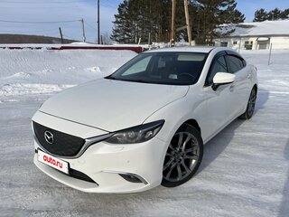 2015 Mazda 6 III (GJ) Рестайлинг, белый, 1540000 рублей, вид 1