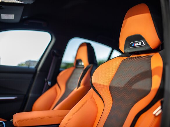 2022 BMW M3 Competition Package VI (G80), серый, 7500000 рублей - вид 19