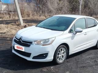 2013 Citroen C4 II, белый, 400000 рублей, вид 1