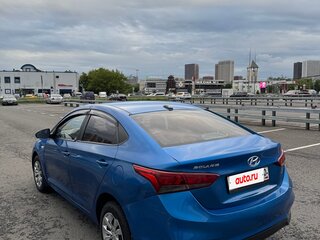 2017 Hyundai Solaris II, синий, 490000 рублей, вид 4
