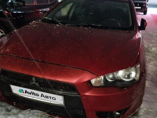 2008 Mitsubishi Lancer X, красный, 660000 рублей, вид 2