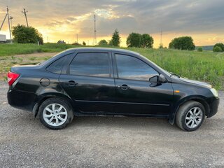 2012 Lada (ВАЗ) Granta I, серебристый, 330000 рублей, вид 2