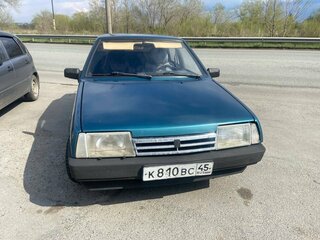 1995 Lada (ВАЗ) 21099, синий, 86000 рублей, вид 1