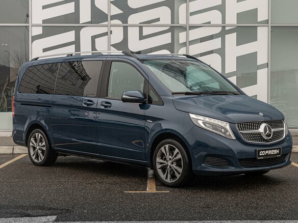 2017 Mercedes-Benz V-Класс Long 220 d длинный III (W447), синий, 3460000 рублей