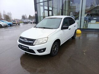 2017 Lada (ВАЗ) Granta I, белый, 318000 рублей, вид 1