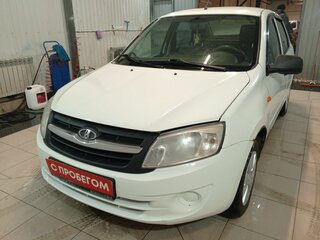 2013 Lada (ВАЗ) Granta I, белый, 259000 рублей, вид 1