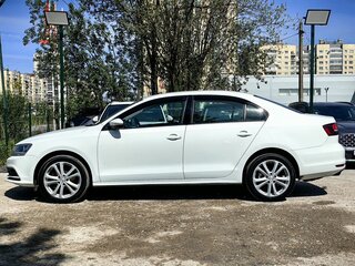 2016 Volkswagen Jetta VI Рестайлинг, белый, 809000 рублей, вид 4