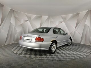 2006 Hyundai Sonata ТагАЗ IV (EF) Рестайлинг, серебристый, 255550 рублей, вид 2