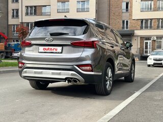 2019 Hyundai Santa Fe IV, серый, 1450000 рублей, вид 4