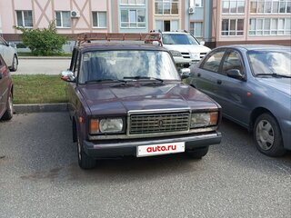 2004 Lada (ВАЗ) 2107, фиолетовый, 150000 рублей, вид 1