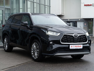 2026 Toyota Highlander IV (XU70), чёрный, 5590000 рублей, вид 4