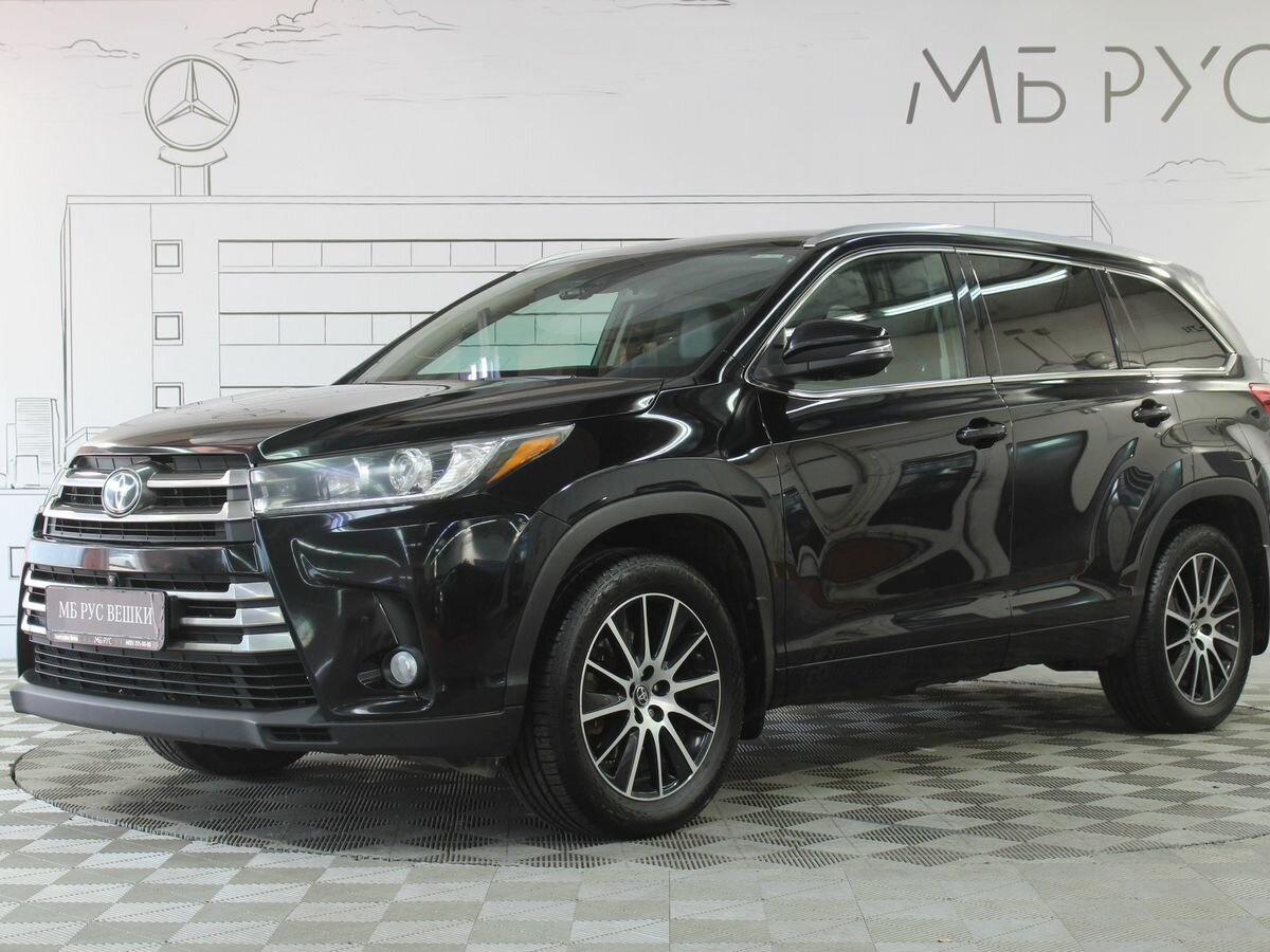 Toyota Highlander III (U50) Рестайлинг
