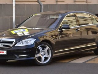 2013 Mercedes-Benz S-Класс 500 Long V (W221) Рестайлинг, чёрный, 950000 рублей, вид 1