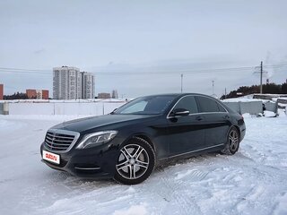 2016 Mercedes-Benz S-Класс 400 Long VI (W222, C217), чёрный, 3666000 рублей, вид 1
