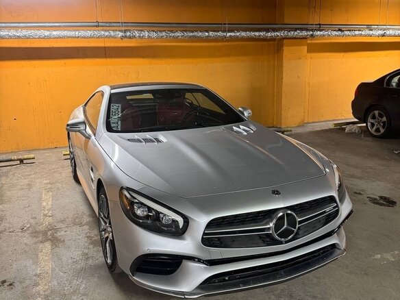 2018 Mercedes-Benz SL-Класс AMG 63 AMG III (R231) Рестайлинг, серебристый, 3185835 рублей - вид 3
