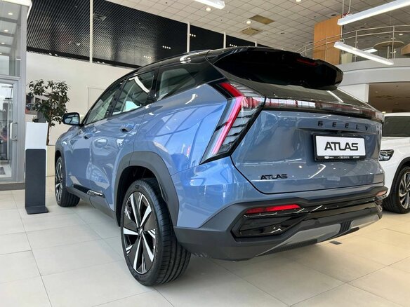2025 Geely Atlas II, голубой - вид 4