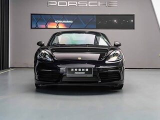 2022 Porsche Boxster T IV 718 (982), чёрный, 7555000 рублей, вид 2