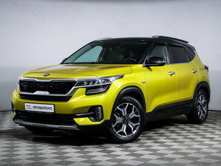 2021 Kia Seltos I, жёлтый, 2570000 рублей, вид 1