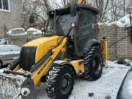 2021 New Holland B80B, жёлтый, 5980000 рублей, вид 2