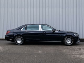 2019 Mercedes-Benz Maybach S-Класс 560 I (X222) Рестайлинг, синий, 5890000 рублей, вид 5