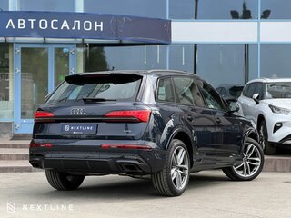 2025 Audi Q7 45 TFSI II (4M) Рестайлинг 2, синий, 11990000 рублей, вид 3