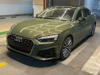 2021 Audi A5 Sportback 45 TFSI II (F5) Рестайлинг, зелёный, 3650000 рублей, вид 1