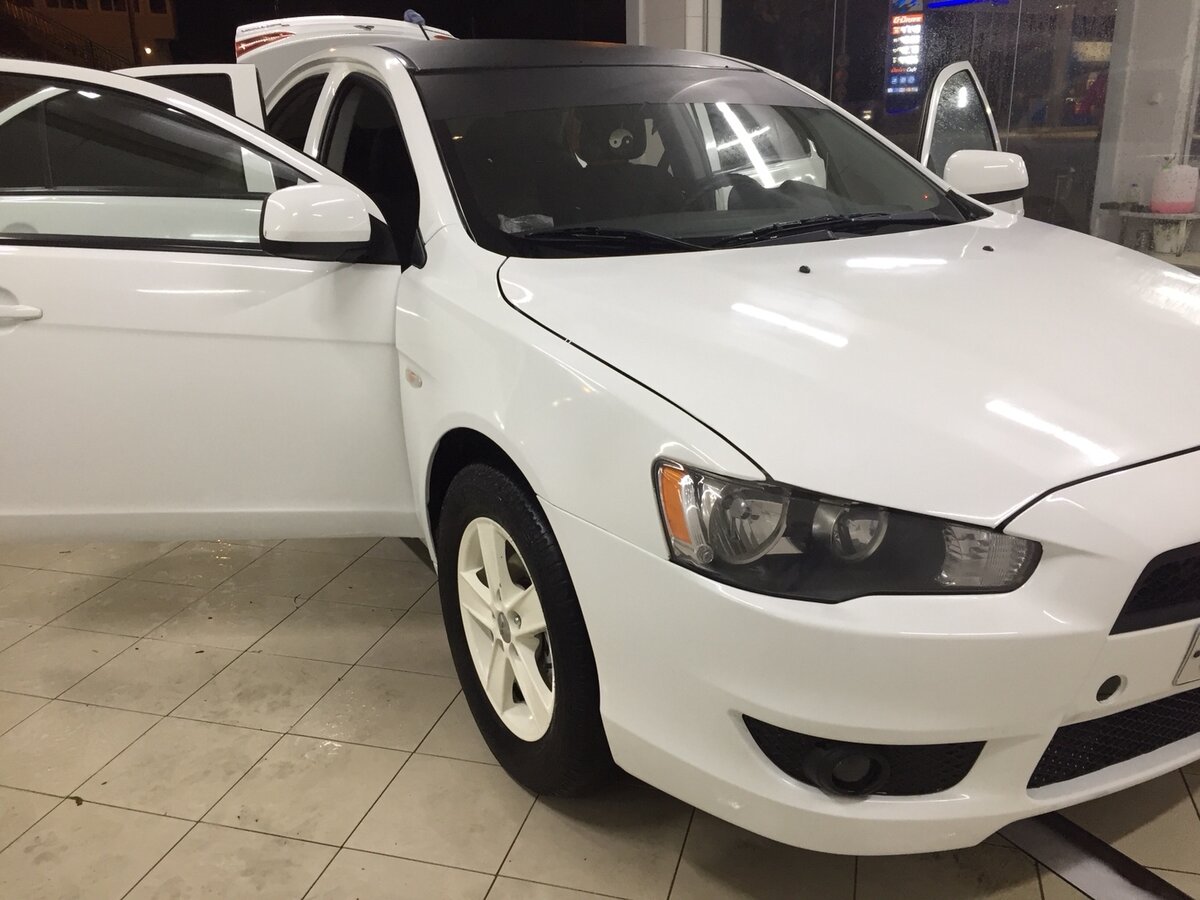 Lancer 10 белый Рестайлинг