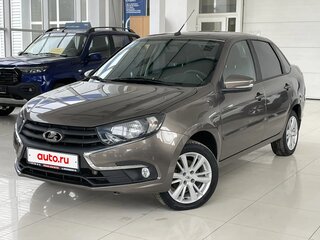 2019 Lada (ВАЗ) Granta I Рестайлинг, коричневый, 750000 рублей, вид 1