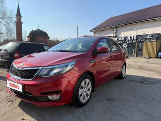 2017 Kia Rio III Рестайлинг, красный, 740000 рублей, вид 1