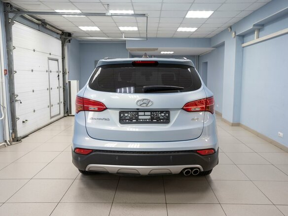 2013 Hyundai Santa Fe III, голубой, 1549000 рублей - вид 14
